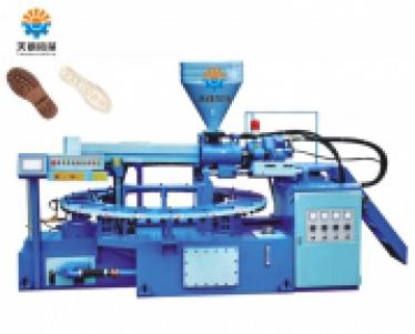 TG - 886-1 - a full automatic disc type monochrome plastic sole injection moldin