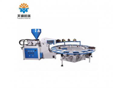 Tiangang Machinery TG-886-1 Automatic Disc Monochrome Plastic Sole Injection Mol