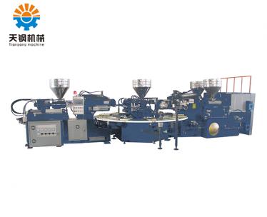 Energy-saving 4-color Plastic Sole Injection Molding Machine