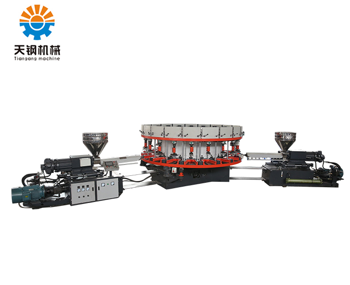 Double-color Plastic Sole Injection Molding Machine